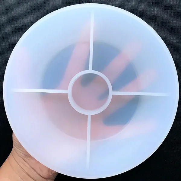 Deep Dish Bowl Mold | Deep Dish Bowl Silicone Mold – 165mm Round Resin Plate Mold | DIY Resin Dish Mold, Home Decor Bowl, Craft Silicone Tray for Resin Art - Image 2
