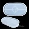 Oval Trinket Tray Mould | 95mm x 180mm - Image 2