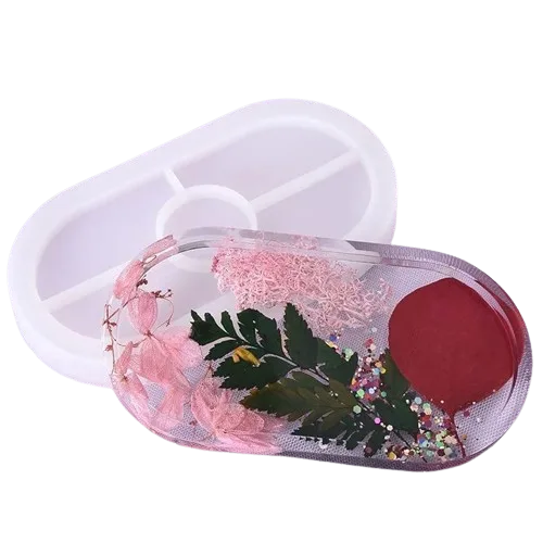Oval Trinket Tray Mould | 95mm x 180mm