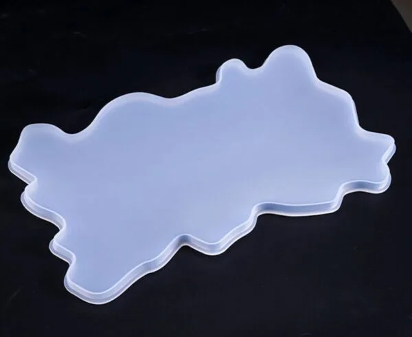 Irregular Large Rectangle Tray Mold | 15.7” x 9.5” - Image 3