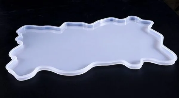 Irregular Large Rectangle Tray Mold | 15.7” x 9.5” - Image 2