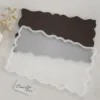 Irregular Large Rectangle Tray Mold | 15.9” x 9.4”
