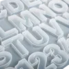 Alphabet Letter Mold for Resin – A-Z & 0-9 Silicone Mold for Keychains, Name Tags & DIY Crafts (With Holes) - Image 3