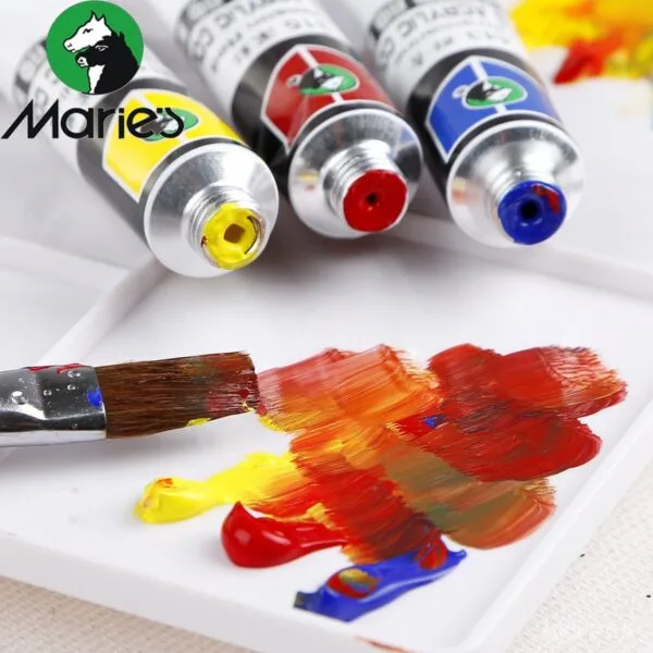 Maries Acrylic Paint | 12ML Tube | Set of 24 - Image 3