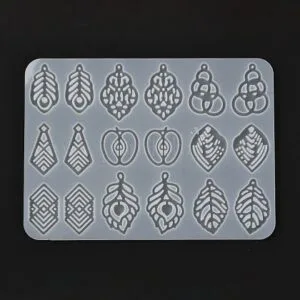 Jewelry Pendant Silicone Molds | 183mm x 133mm