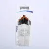 Bomeijia Artist Pearl White Flat Brush | Set of 12