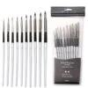 Professional Artist Round Brush | Set of 10