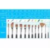 Keep Smiling Artist Mix Brush | Set of 12 - Image 3