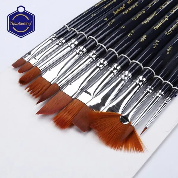 Keep Smiling Artist Mix Brush | Set of 12