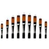 Bomeijia Artist Flat Brush | Set of 9 - Image 5