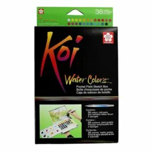 Sakura Koi Watercolor Half Pan | Set of 36
