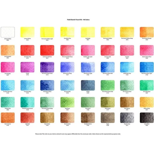 Sakura Koi Watercolor Half Pan | Set of 48 - Image 3
