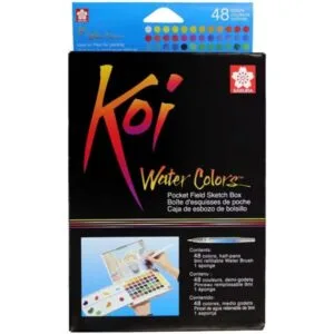 Sakura Koi Watercolor Half Pan | Set of 48