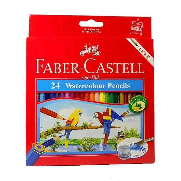 Faber Castell Water Color Pencils Set - Image 5