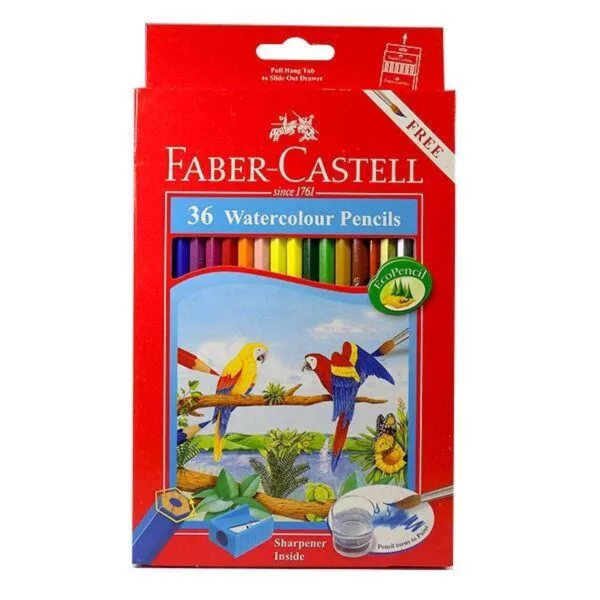 Faber Castell Water Color Pencils Set - Image 6