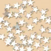White Star Keychain Charms | Pack of 10 | Solid/Hollow - Image 9