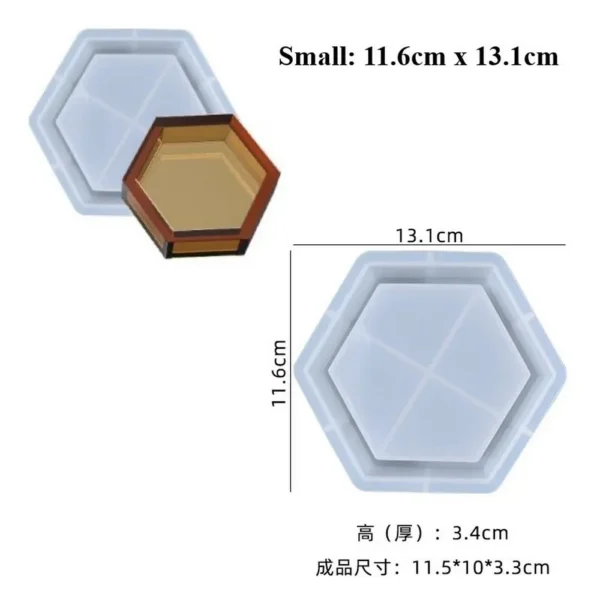 TrioHex Resin Mold – Premium Hexagonal Silicone Molds - Image 4